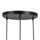 GLOBOSTAR® AVA 61572 Μοντέρνο Κρεμαστό Φωτιστικό Οροφής με Ντουί 3 x E27 AC 220-240V IP20 - Μαύρο & Μπεζ - Μ35 x Π35 x Υ130cm GLOBOSTAR® AVA 61572 Μοντέρνο Κρεμαστό Φωτιστικό Οροφής με Ντουί 3 x E27 AC 220-240V IP20 - Μαύρο & Μπεζ - Μ35 x Π35 x Υ130cm