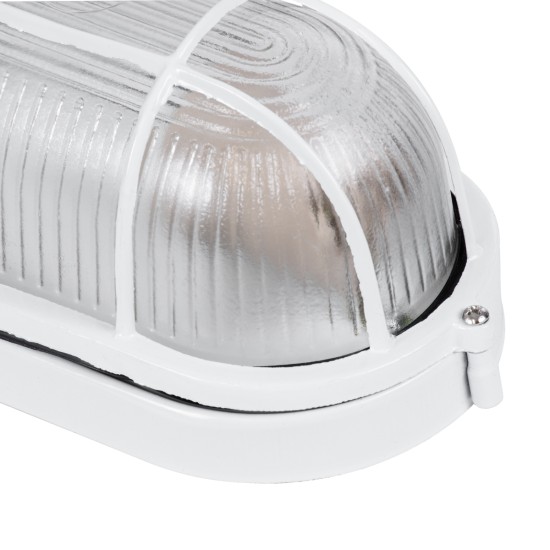 GLOBOSTAR® BOATLIGHT 61582 Vintage Φωτιστικό Καραβοχελώνα Τοίχου & Οροφής με Ντουί 1 x E27 AC 220-240V Αδιάβροχο IP65 - Λευκό Ματ - Μ21 x Π10.4 x Υ9cm GLOBOSTAR® BOATLIGHT 61582 Vintage Φωτιστικό Καραβοχελώνα Τοίχου & Οροφής με Ντουί 1 x E27 AC 220-240V Αδιάβροχο IP65 - Λευκό Ματ - Μ21 x Π10.4 x Υ9cm