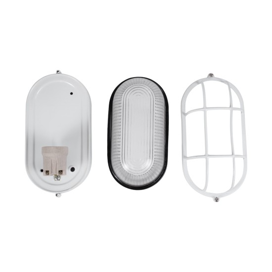 GLOBOSTAR® BOATLIGHT 61582 Vintage Φωτιστικό Καραβοχελώνα Τοίχου & Οροφής με Ντουί 1 x E27 AC 220-240V Αδιάβροχο IP65 - Λευκό Ματ - Μ21 x Π10.4 x Υ9cm GLOBOSTAR® BOATLIGHT 61582 Vintage Φωτιστικό Καραβοχελώνα Τοίχου & Οροφής με Ντουί 1 x E27 AC 220-240V Αδιάβροχο IP65 - Λευκό Ματ - Μ21 x Π10.4 x Υ9cm
