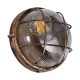 GLOBOSTAR® BOATLIGHT 61587 Vintage Φωτιστικό Καραβοχελώνα Τοίχου & Οροφής με Ντουί 1 x E27 AC 220-240V Αδιάβροχο IP65 - Χάλκινο Εφέ Σκουριάς Ματ - Μ17.5 x Π17.5 x Υ9cm GLOBOSTAR® BOATLIGHT 61587 Vintage Φωτιστικό Καραβοχελώνα Τοίχου & Οροφής με Ντουί 1 x E27 AC 220-240V Αδιάβροχο IP65 - Χάλκινο Εφέ Σκουριάς Ματ - Μ17.5 x Π17.5 x Υ9cm