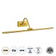 GLOBOSTAR® MIRA 60433 Μοντέρνο Φωτιστικό Τοίχου - Απλίκα Καθρέπτη Μπάνιου LED 12W 1400lm 120° AC 220-240V IP44 Φυσικό Λευκό 4500K - Lumileds SMD Chip & TÜV SÜD Driver - Χρυσό - Μ60 x Π20 x Υ13cm - 3 Χρόνια Εγγύηση GLOBOSTAR® MIRA 60433 Μοντέρνο Φωτιστικό Τοίχου - Απλίκα Καθρέπτη Μπάνιου LED 12W 1400lm 120° AC 220-240V IP44 Φυσικό Λευκό 4500K - Lumileds SMD Chip & TÜV SÜD Driver - Χρυσό - Μ60 x Π20 x Υ13cm - 3 Χρόνια Εγγύηση
