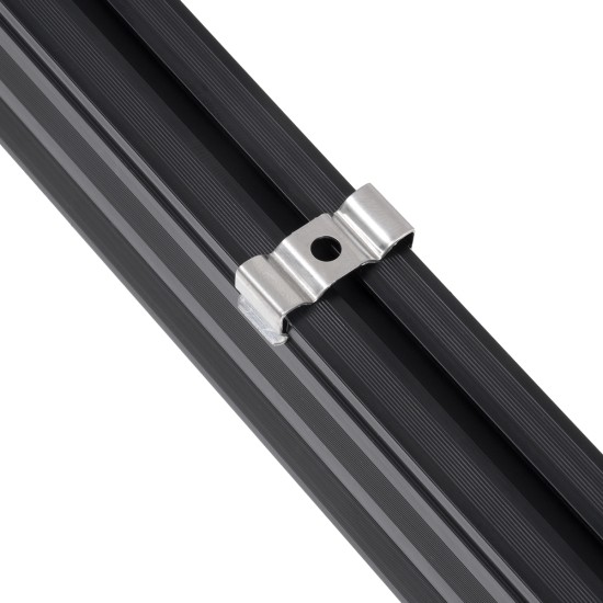 GloboStar® OFFICE 61023-P Γραμμικό Κρεμαστό Φωτιστικό Linear LED 18W 2230lm 120° AC 220-240V Μ120 x Π2 x Υ4cm Ψυχρό Λευκό 6000K - Μαύρο - 3 Years Warranty