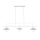 GLOBOSTAR® REGAL 01010 Vintage Φωτιστικό Οροφής με Ντουί 3 x E27 AC 220-240V IP20 - Λευκό - Μ110 x Π26 x Υ75cm GLOBOSTAR® REGAL 01010 Vintage Φωτιστικό Οροφής με Ντουί 3 x E27 AC 220-240V IP20 - Λευκό - Μ110 x Π26 x Υ75cm