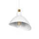 GLOBOSTAR® RIVE 203-0141 Μοντέρνο Κρεμαστό Φωτιστικό Οροφής με Ντουί 1 x E27 AC 220-240V IP20 - Λευκό & Χρυσό - Μ22 x Π20 x Υ22cm GLOBOSTAR® RIVE 203-0141 Μοντέρνο Κρεμαστό Φωτιστικό Οροφής με Ντουί 1 x E27 AC 220-240V IP20 - Λευκό & Χρυσό - Μ22 x Π20 x Υ22cm