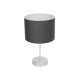 GLOBOSTAR® WIZ 203-0179 Μοντέρνο Επιτραπέζιο Φωτιστικό Πορτατίφ με Ντουί 1 x E27 AC 220-240V IP20 - Ασημί & Γκρι - Μ22 x Π22 x Υ36.5cm GLOBOSTAR® WIZ 203-0179 Μοντέρνο Επιτραπέζιο Φωτιστικό Πορτατίφ με Ντουί 1 x E27 AC 220-240V IP20 - Ασημί & Γκρι - Μ22 x Π22 x Υ36.5cm