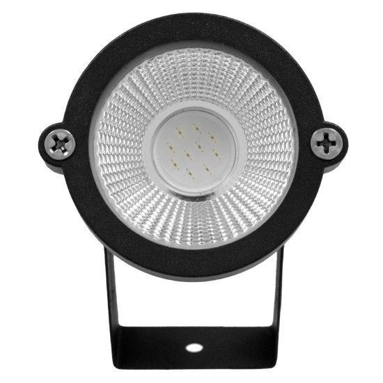 GLOBOSTAR® TREECOBO 75585 Φωτιστικό Σποτ για Φυτά - Δέντρα με Βάση Κήπου / Καρφωτό LED 10W 800lm 35° DC 12V Αδιάβροχο IP67 Κόκκινο Dimmable - Bridgelux COB Chip - Μαύρο - Μ6 x Π6 x Υ12.5cm - 2 Χρόνια Εγγύηση