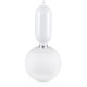 GLOBOSTAR® MAVERICK 00944 Μοντέρνο Κρεμαστό Φωτιστικό Οροφής με Ντουί 1 x E27 AC 220-240V IP20 - Λευκό - Μ15 x Π15 x Υ33cm GLOBOSTAR® MAVERICK 00944 Μοντέρνο Κρεμαστό Φωτιστικό Οροφής με Ντουί 1 x E27 AC 220-240V IP20 - Λευκό - Μ15 x Π15 x Υ33cm