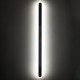 GLOBOSTAR® HOUSTON 61350 Μοντέρνο Φωτιστικό Τοίχου - Απλίκα LED 24W 2880lm 360° AC 220-240V IP20 Ρυθμιζόμενο Λευκό CCT με On/Off 2700K/4500K/6000K - Lumileds SMD Chip - Χρυσό Βούρτσας - Μ6 x Π3 x Υ100cm - 3 Χρόνια Εγγύηση