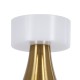 GloboStar® DOLLY 76470 Επαναφορτιζόμενο Επιτραπέζιο Φωτιστικό Πορτατίφ LED 1.5W 105lm 120° DC 5V IP44 CCT Ultra Θερμό 1500K - Φυσικό Λευκό 4500K - Ψυχρό Λευκό 6000K Dimmable Χρυσό & Λευκό Πλαστικό - Μ9 x Π9 x Υ21cm - 2 Χρόνια Εγγύηση GloboStar® DOLLY 76470 Επαναφορτιζόμενο Επιτραπέζιο Φωτιστικό Πορτατίφ LED 1.5W 105lm 120° DC 5V IP44 CCT Ultra Θερμό 1500K - Φυσικό Λευκό 4500K - Ψυχρό Λευκό 6000K Dimmable Χρυσό & Λευκό Πλαστικό - Μ9 x Π9 x Υ21cm - 2 Χρόνια Εγγύηση