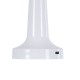 GloboStar® NANNA 76471 Επαναφορτιζόμενο Επιτραπέζιο Φωτιστικό Πορτατίφ LED 1.5W 105lm 120° DC 5V IP44 CCT Ultra Θερμό 1500K - Φυσικό Λευκό 4500K - Ψυχρό Λευκό 6000K Dimmable Λευκό Πλαστικό - Μ9 x Π9 x Υ21cm - 2 Χρόνια Εγγύηση