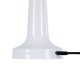 GloboStar® NANNA 76471 Επαναφορτιζόμενο Επιτραπέζιο Φωτιστικό Πορτατίφ LED 1.5W 105lm 120° DC 5V IP44 CCT Ultra Θερμό 1500K - Φυσικό Λευκό 4500K - Ψυχρό Λευκό 6000K Dimmable Λευκό Πλαστικό - Μ9 x Π9 x Υ21cm - 2 Χρόνια Εγγύηση