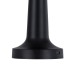 GloboStar® NANNA 76472 Επαναφορτιζόμενο Επιτραπέζιο Φωτιστικό Πορτατίφ LED 1.5W 105lm 120° DC 5V IP44 CCT Ultra Θερμό 1500K - Φυσικό Λευκό 4500K - Ψυχρό Λευκό 6000K Dimmable Μαύρο & Λευκό Πλαστικό - Μ9 x Π9 x Υ21cm - 2 Χρόνια Εγγύηση