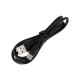 GloboStar® NANNA 76472 Επαναφορτιζόμενο Επιτραπέζιο Φωτιστικό Πορτατίφ LED 1.5W 105lm 120° DC 5V IP44 CCT Ultra Θερμό 1500K - Φυσικό Λευκό 4500K - Ψυχρό Λευκό 6000K Dimmable Μαύρο & Λευκό Πλαστικό - Μ9 x Π9 x Υ21cm - 2 Χρόνια Εγγύηση