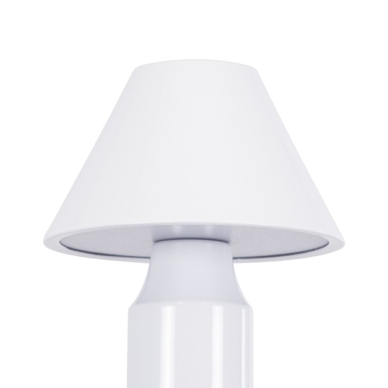 GloboStar® LUNNA 76476 Επαναφορτιζόμενο Επιτραπέζιο Φωτιστικό Πορτατίφ LED 1.5W 105lm 120° DC 5V IP44 CCT Ultra Θερμό 1500K - Φυσικό Λευκό 4500K - Ψυχρό Λευκό 6000K Dimmable Λευκό Πλαστικό - Μ9 x Π9 x Υ23cm- 2 Χρόνια Εγγύηση GloboStar® LUNNA 76476 Επαναφορτιζόμενο Επιτραπέζιο Φωτιστικό Πορτατίφ LED 1.5W 105lm 120° DC 5V IP44 CCT Ultra Θερμό 1500K - Φυσικό Λευκό 4500K - Ψυχρό Λευκό 6000K Dimmable Λευκό Πλαστικό - Μ9 x Π9 x Υ23cm- 2 Χρόνια Εγγύηση