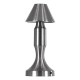 GloboStar® LUNNA 76478 Επαναφορτιζόμενο Επιτραπέζιο Φωτιστικό Πορτατίφ LED 1.5W 105lm 120° DC 5V IP44 CCT Ultra Θερμό 1500K - Φυσικό Λευκό 4500K - Ψυχρό Λευκό 6000K Dimmable Ασημί Πλαστικό - Μ9 x Π9 x Υ23cm - 2 Χρόνια Εγγύηση GloboStar® LUNNA 76478 Επαναφορτιζόμενο Επιτραπέζιο Φωτιστικό Πορτατίφ LED 1.5W 105lm 120° DC 5V IP44 CCT Ultra Θερμό 1500K - Φυσικό Λευκό 4500K - Ψυχρό Λευκό 6000K Dimmable Ασημί Πλαστικό - Μ9 x Π9 x Υ23cm - 2 Χρόνια Εγγύηση