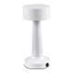 GloboStar® BELLA 76502 Επαναφορτιζόμενο Επιτραπέζιο Φωτιστικό Πορτατίφ LED 1.5W 105lm 120° DC 5V IP44 Θερμό Λευκό 2700K Dimmable Λευκό Αλουμίνιο - Μ9 x Π9 x Υ21cm - 2 Xρόνια Εγγύηση GloboStar® BELLA 76502 Επαναφορτιζόμενο Επιτραπέζιο Φωτιστικό Πορτατίφ LED 1.5W 105lm 120° DC 5V IP44 Θερμό Λευκό 2700K Dimmable Λευκό Αλουμίνιο - Μ9 x Π9 x Υ21cm - 2 Xρόνια Εγγύηση