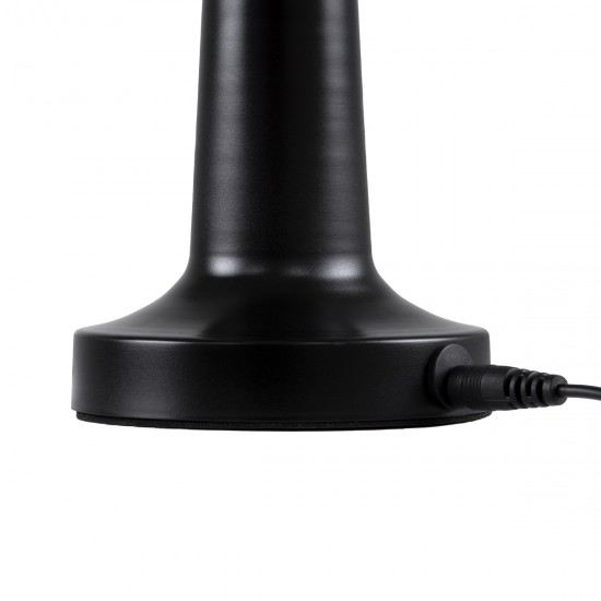GloboStar® BELLA 76503 Επαναφορτιζόμενο Επιτραπέζιο Φωτιστικό Πορτατίφ LED 1.5W 105lm 120° DC 5V IP44 Θερμό Λευκό 2700K Dimmable Μαύρο Αλουμίνιο - Μ9 x Π9 x Υ21cm - 2 Xρόνια Εγγύηση GloboStar® BELLA 76503 Επαναφορτιζόμενο Επιτραπέζιο Φωτιστικό Πορτατίφ LED 1.5W 105lm 120° DC 5V IP44 Θερμό Λευκό 2700K Dimmable Μαύρο Αλουμίνιο - Μ9 x Π9 x Υ21cm - 2 Xρόνια Εγγύηση