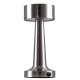 GloboStar® BELLA 76504 Επαναφορτιζόμενο Επιτραπέζιο Φωτιστικό Πορτατίφ LED 1.5W 105lm 120° DC 5V IP44 Θερμό Λευκό 2700K Dimmable Ασημί Αλουμίνιο - Μ9 x Π9 x Υ21cm - 2 Xρόνια Εγγύηση GloboStar® BELLA 76504 Επαναφορτιζόμενο Επιτραπέζιο Φωτιστικό Πορτατίφ LED 1.5W 105lm 120° DC 5V IP44 Θερμό Λευκό 2700K Dimmable Ασημί Αλουμίνιο - Μ9 x Π9 x Υ21cm - 2 Xρόνια Εγγύηση