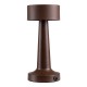 GloboStar® BELLA 76507 Επαναφορτιζόμενο Επιτραπέζιο Φωτιστικό Πορτατίφ LED 1.5W 105lm 120° DC 5V IP44 Θερμό Λευκό 2700K Dimmable Καφέ Αλουμίνιο - Μ9 x Π9 x Υ21cm - 2 Xρόνια Εγγύηση GloboStar® BELLA 76507 Επαναφορτιζόμενο Επιτραπέζιο Φωτιστικό Πορτατίφ LED 1.5W 105lm 120° DC 5V IP44 Θερμό Λευκό 2700K Dimmable Καφέ Αλουμίνιο - Μ9 x Π9 x Υ21cm - 2 Xρόνια Εγγύηση