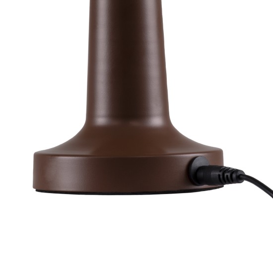 GloboStar® BELLA 76507 Επαναφορτιζόμενο Επιτραπέζιο Φωτιστικό Πορτατίφ LED 1.5W 105lm 120° DC 5V IP44 Θερμό Λευκό 2700K Dimmable Καφέ Αλουμίνιο - Μ9 x Π9 x Υ21cm - 2 Xρόνια Εγγύηση GloboStar® BELLA 76507 Επαναφορτιζόμενο Επιτραπέζιο Φωτιστικό Πορτατίφ LED 1.5W 105lm 120° DC 5V IP44 Θερμό Λευκό 2700K Dimmable Καφέ Αλουμίνιο - Μ9 x Π9 x Υ21cm - 2 Xρόνια Εγγύηση