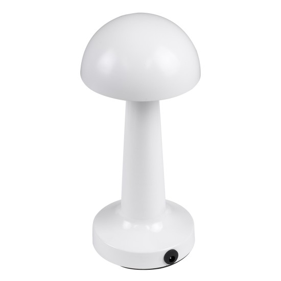 GloboStar® COCO 76508 Επαναφορτιζόμενο Επιτραπέζιο Φωτιστικό Πορτατίφ LED 1.5W 105lm 120° DC 5V IP44 Θερμό Λευκό 2700K Dimmable Λευκό Αλουμίνιο - Μ10 x Π10 x Υ22cm - 2 Xρόνια Εγγύηση GloboStar® COCO 76508 Επαναφορτιζόμενο Επιτραπέζιο Φωτιστικό Πορτατίφ LED 1.5W 105lm 120° DC 5V IP44 Θερμό Λευκό 2700K Dimmable Λευκό Αλουμίνιο - Μ10 x Π10 x Υ22cm - 2 Xρόνια Εγγύηση