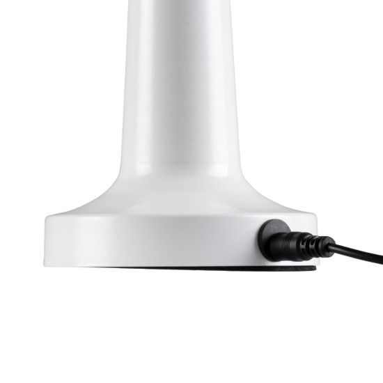 GloboStar® COCO 76508 Επαναφορτιζόμενο Επιτραπέζιο Φωτιστικό Πορτατίφ LED 1.5W 105lm 120° DC 5V IP44 Θερμό Λευκό 2700K Dimmable Λευκό Αλουμίνιο - Μ10 x Π10 x Υ22cm - 2 Xρόνια Εγγύηση GloboStar® COCO 76508 Επαναφορτιζόμενο Επιτραπέζιο Φωτιστικό Πορτατίφ LED 1.5W 105lm 120° DC 5V IP44 Θερμό Λευκό 2700K Dimmable Λευκό Αλουμίνιο - Μ10 x Π10 x Υ22cm - 2 Xρόνια Εγγύηση