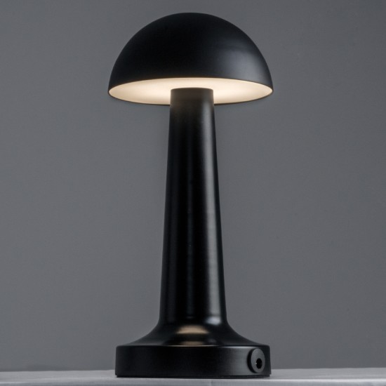 GloboStar® COCO 76509 Επαναφορτιζόμενο Επιτραπέζιο Φωτιστικό Πορτατίφ LED 1.5W 105lm 120° DC 5V IP44 Θερμό Λευκό 2700K Dimmable Μαύρο Αλουμίνιο - Μ10 x Π10 x Υ22cm - 2 Xρόνια Εγγύηση GloboStar® COCO 76509 Επαναφορτιζόμενο Επιτραπέζιο Φωτιστικό Πορτατίφ LED 1.5W 105lm 120° DC 5V IP44 Θερμό Λευκό 2700K Dimmable Μαύρο Αλουμίνιο - Μ10 x Π10 x Υ22cm - 2 Xρόνια Εγγύηση