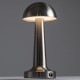 GloboStar® COCO 76510 Επαναφορτιζόμενο Επιτραπέζιο Φωτιστικό Πορτατίφ LED 1.5W 105lm 120° DC 5V IP44 Θερμό Λευκό 2700K Dimmable Ασημί Αλουμίνιο - Μ10 x Π10 x Υ22cm - 2 Xρόνια Εγγύηση GloboStar® COCO 76510 Επαναφορτιζόμενο Επιτραπέζιο Φωτιστικό Πορτατίφ LED 1.5W 105lm 120° DC 5V IP44 Θερμό Λευκό 2700K Dimmable Ασημί Αλουμίνιο - Μ10 x Π10 x Υ22cm - 2 Xρόνια Εγγύηση
