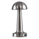 GloboStar® COCO 76510 Επαναφορτιζόμενο Επιτραπέζιο Φωτιστικό Πορτατίφ LED 1.5W 105lm 120° DC 5V IP44 Θερμό Λευκό 2700K Dimmable Ασημί Αλουμίνιο - Μ10 x Π10 x Υ22cm - 2 Xρόνια Εγγύηση GloboStar® COCO 76510 Επαναφορτιζόμενο Επιτραπέζιο Φωτιστικό Πορτατίφ LED 1.5W 105lm 120° DC 5V IP44 Θερμό Λευκό 2700K Dimmable Ασημί Αλουμίνιο - Μ10 x Π10 x Υ22cm - 2 Xρόνια Εγγύηση