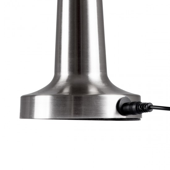 GloboStar® COCO 76510 Επαναφορτιζόμενο Επιτραπέζιο Φωτιστικό Πορτατίφ LED 1.5W 105lm 120° DC 5V IP44 Θερμό Λευκό 2700K Dimmable Ασημί Αλουμίνιο - Μ10 x Π10 x Υ22cm - 2 Xρόνια Εγγύηση GloboStar® COCO 76510 Επαναφορτιζόμενο Επιτραπέζιο Φωτιστικό Πορτατίφ LED 1.5W 105lm 120° DC 5V IP44 Θερμό Λευκό 2700K Dimmable Ασημί Αλουμίνιο - Μ10 x Π10 x Υ22cm - 2 Xρόνια Εγγύηση