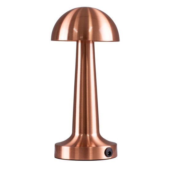 GloboStar® COCO 76511 Επαναφορτιζόμενο Επιτραπέζιο Φωτιστικό Πορτατίφ LED 1.5W 105lm 120° DC 5V IP44 Θερμό Λευκό 2700K Dimmable Χάλκινο Αλουμίνιο - Μ10 x Π10 x Υ22cm - 2 Xρόνια Εγγύηση GloboStar® COCO 76511 Επαναφορτιζόμενο Επιτραπέζιο Φωτιστικό Πορτατίφ LED 1.5W 105lm 120° DC 5V IP44 Θερμό Λευκό 2700K Dimmable Χάλκινο Αλουμίνιο - Μ10 x Π10 x Υ22cm - 2 Xρόνια Εγγύηση