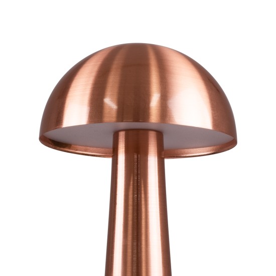GloboStar® COCO 76511 Επαναφορτιζόμενο Επιτραπέζιο Φωτιστικό Πορτατίφ LED 1.5W 105lm 120° DC 5V IP44 Θερμό Λευκό 2700K Dimmable Χάλκινο Αλουμίνιο - Μ10 x Π10 x Υ22cm - 2 Xρόνια Εγγύηση GloboStar® COCO 76511 Επαναφορτιζόμενο Επιτραπέζιο Φωτιστικό Πορτατίφ LED 1.5W 105lm 120° DC 5V IP44 Θερμό Λευκό 2700K Dimmable Χάλκινο Αλουμίνιο - Μ10 x Π10 x Υ22cm - 2 Xρόνια Εγγύηση