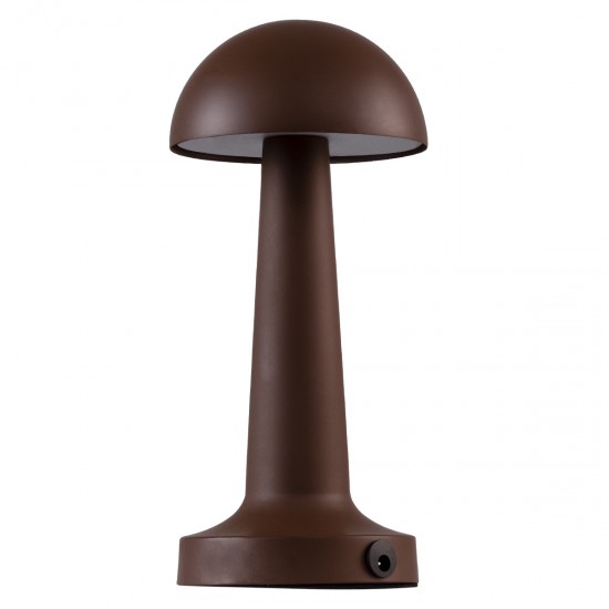 GloboStar® COCO 76513 Επαναφορτιζόμενο Επιτραπέζιο Φωτιστικό Πορτατίφ LED 1.5W 105lm 120° DC 5V IP44 Θερμό Λευκό 2700K Dimmable Καφέ Αλουμίνιο - Μ10 x Π10 x Υ22cm - 2 Xρόνια Εγγύηση GloboStar® COCO 76513 Επαναφορτιζόμενο Επιτραπέζιο Φωτιστικό Πορτατίφ LED 1.5W 105lm 120° DC 5V IP44 Θερμό Λευκό 2700K Dimmable Καφέ Αλουμίνιο - Μ10 x Π10 x Υ22cm - 2 Xρόνια Εγγύηση