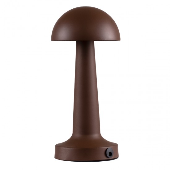 GloboStar® COCO 76513 Επαναφορτιζόμενο Επιτραπέζιο Φωτιστικό Πορτατίφ LED 1.5W 105lm 120° DC 5V IP44 Θερμό Λευκό 2700K Dimmable Καφέ Αλουμίνιο - Μ10 x Π10 x Υ22cm - 2 Xρόνια Εγγύηση GloboStar® COCO 76513 Επαναφορτιζόμενο Επιτραπέζιο Φωτιστικό Πορτατίφ LED 1.5W 105lm 120° DC 5V IP44 Θερμό Λευκό 2700K Dimmable Καφέ Αλουμίνιο - Μ10 x Π10 x Υ22cm - 2 Xρόνια Εγγύηση