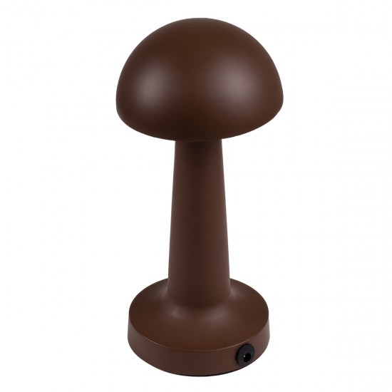 GloboStar® COCO 76513 Επαναφορτιζόμενο Επιτραπέζιο Φωτιστικό Πορτατίφ LED 1.5W 105lm 120° DC 5V IP44 Θερμό Λευκό 2700K Dimmable Καφέ Αλουμίνιο - Μ10 x Π10 x Υ22cm - 2 Xρόνια Εγγύηση GloboStar® COCO 76513 Επαναφορτιζόμενο Επιτραπέζιο Φωτιστικό Πορτατίφ LED 1.5W 105lm 120° DC 5V IP44 Θερμό Λευκό 2700K Dimmable Καφέ Αλουμίνιο - Μ10 x Π10 x Υ22cm - 2 Xρόνια Εγγύηση