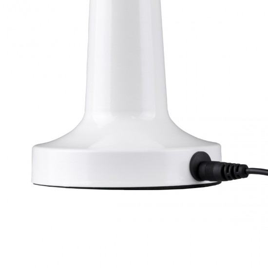 GloboStar® MOLLY 76514 Επαναφορτιζόμενο Επιτραπέζιο Φωτιστικό Πορτατίφ LED 1.5W 105lm 120° DC 5V IP44 Θερμό Λευκό 2700K Dimmable Λευκό Αλουμίνιο - Μ10 x Π10 x Υ23cm - 2 Xρόνια Εγγύηση GloboStar® MOLLY 76514 Επαναφορτιζόμενο Επιτραπέζιο Φωτιστικό Πορτατίφ LED 1.5W 105lm 120° DC 5V IP44 Θερμό Λευκό 2700K Dimmable Λευκό Αλουμίνιο - Μ10 x Π10 x Υ23cm - 2 Xρόνια Εγγύηση