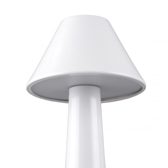 GloboStar® MOLLY 76514 Επαναφορτιζόμενο Επιτραπέζιο Φωτιστικό Πορτατίφ LED 1.5W 105lm 120° DC 5V IP44 Θερμό Λευκό 2700K Dimmable Λευκό Αλουμίνιο - Μ10 x Π10 x Υ23cm - 2 Xρόνια Εγγύηση GloboStar® MOLLY 76514 Επαναφορτιζόμενο Επιτραπέζιο Φωτιστικό Πορτατίφ LED 1.5W 105lm 120° DC 5V IP44 Θερμό Λευκό 2700K Dimmable Λευκό Αλουμίνιο - Μ10 x Π10 x Υ23cm - 2 Xρόνια Εγγύηση