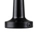 GloboStar® MOLLY 76515 Επαναφορτιζόμενο Επιτραπέζιο Φωτιστικό Πορτατίφ LED 1.5W 105lm 120° DC 5V IP44 Θερμό Λευκό 2700K Dimmable Μαύρο Αλουμίνιο - Μ10 x Π10 x Υ23cm - 2 Xρόνια Εγγύηση