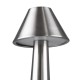 GloboStar® MOLLY 76516 Επαναφορτιζόμενο Επιτραπέζιο Φωτιστικό Πορτατίφ LED 1.5W 105lm 120° DC 5V IP44 Θερμό Λευκό 2700K Dimmable Ασημί Αλουμίνιο - Μ10 x Π10 x Υ23cm - 2 Xρόνια Εγγύηση GloboStar® MOLLY 76516 Επαναφορτιζόμενο Επιτραπέζιο Φωτιστικό Πορτατίφ LED 1.5W 105lm 120° DC 5V IP44 Θερμό Λευκό 2700K Dimmable Ασημί Αλουμίνιο - Μ10 x Π10 x Υ23cm - 2 Xρόνια Εγγύηση