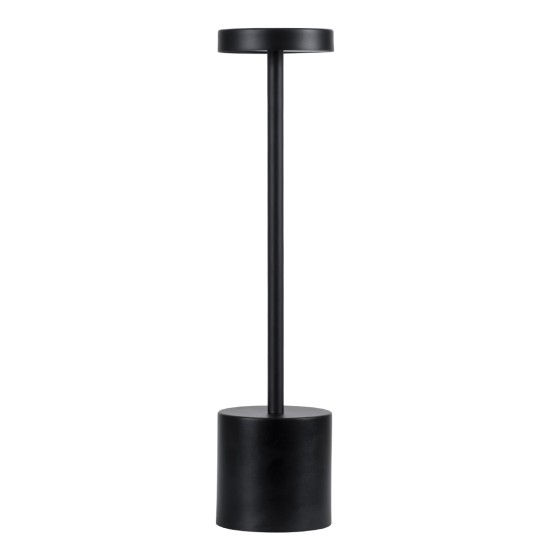 GloboStar® JOJO 76520 Επαναφορτιζόμενο Επιτραπέζιο Φωτιστικό Πορτατίφ LED 1.5W 105lm 120° DC 5V IP44 CCT Ultra Θερμό 1500K - Φυσικό Λευκό 4500K - Ψυχρό Λευκό 6000K Dimmable Μαύρο Αλουμίνιο - Μ8 x Π8 x Υ34cm - 2 Χρόνια Εγγύηση GloboStar® JOJO 76520 Επαναφορτιζόμενο Επιτραπέζιο Φωτιστικό Πορτατίφ LED 1.5W 105lm 120° DC 5V IP44 CCT Ultra Θερμό 1500K - Φυσικό Λευκό 4500K - Ψυχρό Λευκό 6000K Dimmable Μαύρο Αλουμίνιο - Μ8 x Π8 x Υ34cm - 2 Χρόνια Εγγύηση