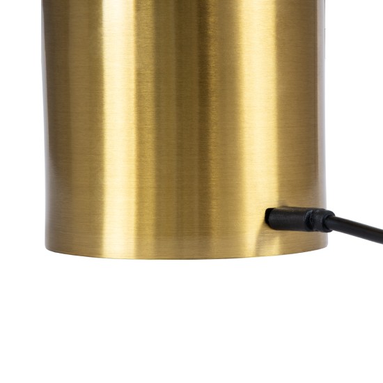 GLOBOSTAR® JOJO 76523 Μοντέρνο Επιτραπέζιο Φωτιστικό LED 1.5W 105lm 120° DC 5V με USB με Επαναφορτιζόμενη Μπαταρία Li-ion 3.7V 1800mAh IP44 Ρυθμιζόμενο Λευκό CCT με Αφή 1500K/4500K/6000K Dimmable - Lumileds SMD Chip - Χρυσό - Μ8 x Π8 x Υ34cm - 2 Χρόνια Εγ GLOBOSTAR® JOJO 76523 Μοντέρνο Επιτραπέζιο Φωτιστικό LED 1.5W 105lm 120° DC 5V με USB με Επαναφορτιζόμενη Μπαταρία Li-ion 3.7V 1800mAh IP44 Ρυθμιζόμενο Λευκό CCT με Αφή 1500K/4500K/6000K Dimmable - Lumileds SMD Chip - Χρυσό - Μ8 x Π8 x Υ34cm - 2 Χρόνια Εγ