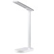 GLOBOSTAR® ONO 76531 Μοντέρνο Επιτραπέζιο Φωτιστικό Γραφείου με Ασύρματη Φόρτιση 10W 2A LED 5W 500lm 180° DC 5V με USB IP20 Ρυθμιζόμενο Λευκό CCT με Αφή 2700K/4500K/6000K Dimmable - Sanan SMD Chip - Λευκό - Μ25 x Π10.5 x Υ35.5cm - 2 Χρόνια Εγγύηση