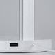 GLOBOSTAR® ONO 76531 Μοντέρνο Επιτραπέζιο Φωτιστικό Γραφείου με Ασύρματη Φόρτιση 10W 2A LED 5W 500lm 180° DC 5V με USB IP20 Ρυθμιζόμενο Λευκό CCT με Αφή 2700K/4500K/6000K Dimmable - Sanan SMD Chip - Λευκό - Μ25 x Π10.5 x Υ35.5cm - 2 Χρόνια Εγγύηση