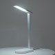 GLOBOSTAR® ONO 76531 Μοντέρνο Επιτραπέζιο Φωτιστικό Γραφείου με Ασύρματη Φόρτιση 10W 2A LED 5W 500lm 180° DC 5V με USB IP20 Ρυθμιζόμενο Λευκό CCT με Αφή 2700K/4500K/6000K Dimmable - Sanan SMD Chip - Λευκό - Μ25 x Π10.5 x Υ35.5cm - 2 Χρόνια Εγγύηση