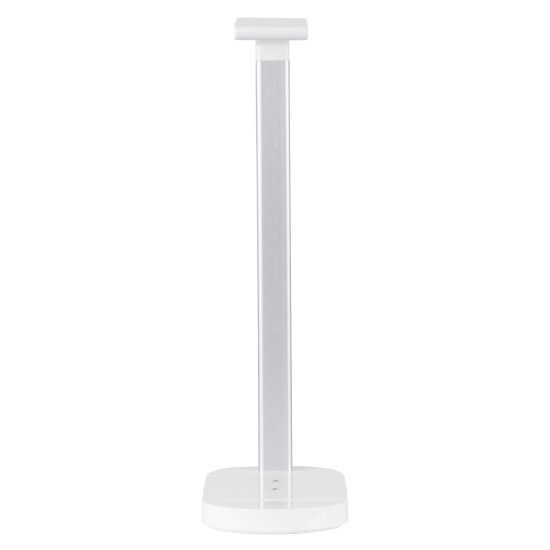 GLOBOSTAR® ONO 76531 Μοντέρνο Επιτραπέζιο Φωτιστικό Γραφείου με Ασύρματη Φόρτιση 10W 2A LED 5W 500lm 180° DC 5V με USB IP20 Ρυθμιζόμενο Λευκό CCT με Αφή 2700K/4500K/6000K Dimmable - Sanan SMD Chip - Λευκό - Μ25 x Π10.5 x Υ35.5cm - 2 Χρόνια Εγγύηση