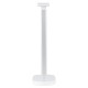 GLOBOSTAR® ONO 76531 Μοντέρνο Επιτραπέζιο Φωτιστικό Γραφείου με Ασύρματη Φόρτιση 10W 2A LED 5W 500lm 180° DC 5V με USB IP20 Ρυθμιζόμενο Λευκό CCT με Αφή 2700K/4500K/6000K Dimmable - Sanan SMD Chip - Λευκό - Μ25 x Π10.5 x Υ35.5cm - 2 Χρόνια Εγγύηση
