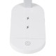 GLOBOSTAR® ONO 76531 Μοντέρνο Επιτραπέζιο Φωτιστικό Γραφείου με Ασύρματη Φόρτιση 10W 2A LED 5W 500lm 180° DC 5V με USB IP20 Ρυθμιζόμενο Λευκό CCT με Αφή 2700K/4500K/6000K Dimmable - Sanan SMD Chip - Λευκό - Μ25 x Π10.5 x Υ35.5cm - 2 Χρόνια Εγγύηση