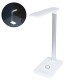 GLOBOSTAR® ONO 76532 Μοντέρνο Επιτραπέζιο Φωτιστικό Γραφείου με Ασύρματη Φόρτιση 10W 2A LED 3.5W 350lm 90° DC 5V με USB-C IP20 Ρυθμιζόμενο Λευκό CCT με Αφή 2700K/4500K/6000K Dimmable - Sanan SMD Chip - Λευκό - Μ18 x Π12 x Υ36cm - 2 Χρόνια Εγγύηση GLOBOSTAR® ONO 76532 Μοντέρνο Επιτραπέζιο Φωτιστικό Γραφείου με Ασύρματη Φόρτιση 10W 2A LED 3.5W 350lm 90° DC 5V με USB-C IP20 Ρυθμιζόμενο Λευκό CCT με Αφή 2700K/4500K/6000K Dimmable - Sanan SMD Chip - Λευκό - Μ18 x Π12 x Υ36cm - 2 Χρόνια Εγγύηση