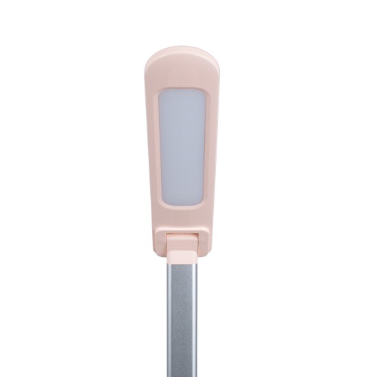 GLOBOSTAR® ONO 76533 Μοντέρνο Επιτραπέζιο Φωτιστικό Γραφείου με Ασύρματη Φόρτιση 10W 2A LED 3.5W 350lm 90° DC 5V με USB-C IP20 Ρυθμιζόμενο Λευκό CCT με Αφή 2700K/4500K/6000K Dimmable - Sanan SMD Chip - Μαύρο - Μ18 x Π12 x Υ36cm - 2 Χρόνια Εγγύηση