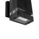 GLOBOSTAR® QUATRO 77896 Μοντέρνο Φωτιστικό Τοίχου - Απλίκα με Ντουί 1 x GU10 AC 220-240V Αδιάβροχο IP65 - Μαύρο Ματ - Μ11 x Π13 x Υ17.5cm GLOBOSTAR® QUATRO 77896 Μοντέρνο Φωτιστικό Τοίχου - Απλίκα με Ντουί 1 x GU10 AC 220-240V Αδιάβροχο IP65 - Μαύρο Ματ - Μ11 x Π13 x Υ17.5cm